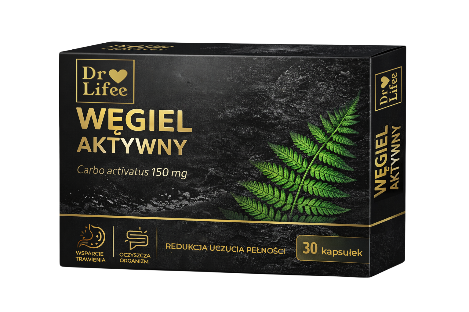 Dr Lifee Węgiel Aktywny — 30 kapsułek